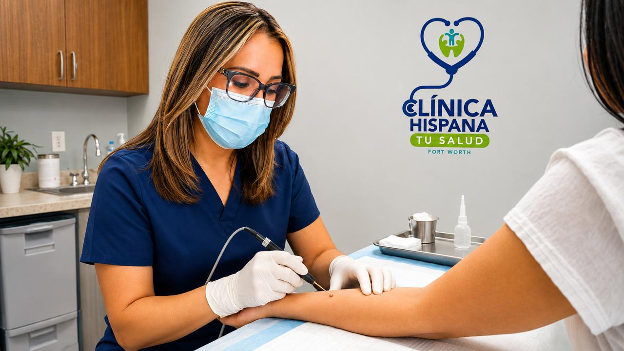 Procedimientos y exámenes en clínica
